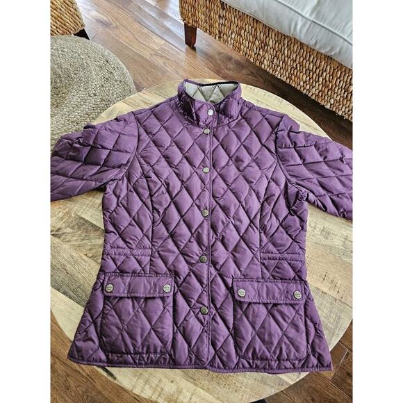 Eddie Bauer Goose Down Quilted Insulated Shirt Jacket Lightweight Womens Medium - Picture 3 of 11